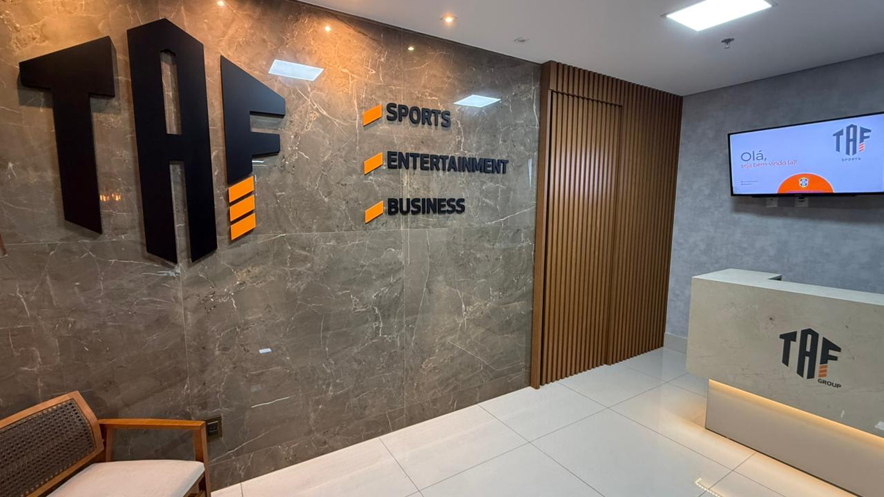 Escritório TAF Sports - Recepção